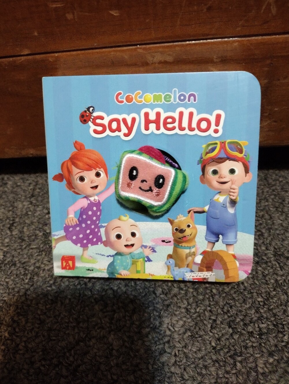 Cocomelon Say Hello! Board Book - Blue